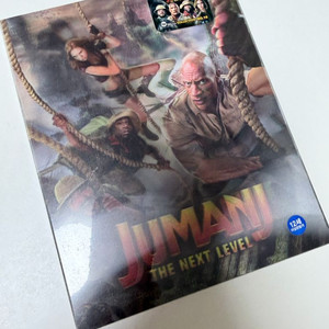 [4K 블루레이] 쥬만지 : 넥스트 레벨 - 렌티큘러 오링케이스 스틸북 한정판 (2disc: 4K UHD + 2D) 이미지