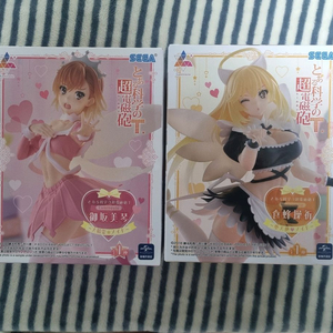 미개봉)세가 초전자포 미사카미코토&쇼쿠호미사키 피규어 세트 팔아요!! 이미지