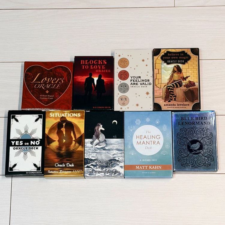 [일괄] 타로카드 오라클카드 32종 이미지