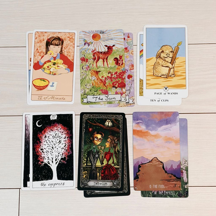 [일괄] 타로카드 오라클카드 32종 이미지