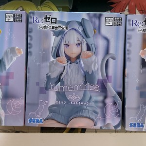 리제로 유메미라이즈 에밀리아, 렘, 람 피규어 이미지