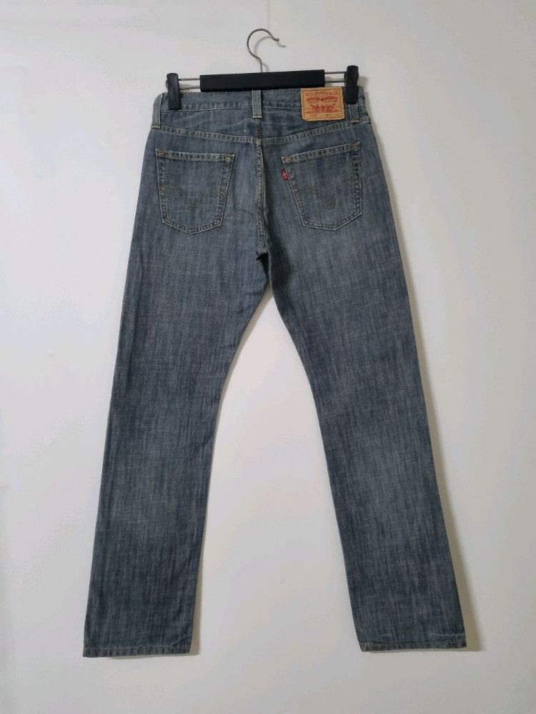 30)리바이스 514 워싱 데님 생지 스트레이트 일자청바지 이미지