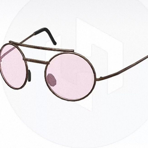 배그 핑크 렌즈 안경 코드 이미지