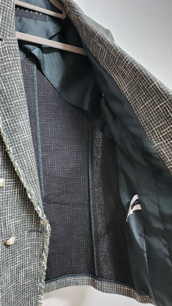 SISLEY 시슬리 트위드 자켓 55 / 한섬 산드로 마쥬 미샤 이미지