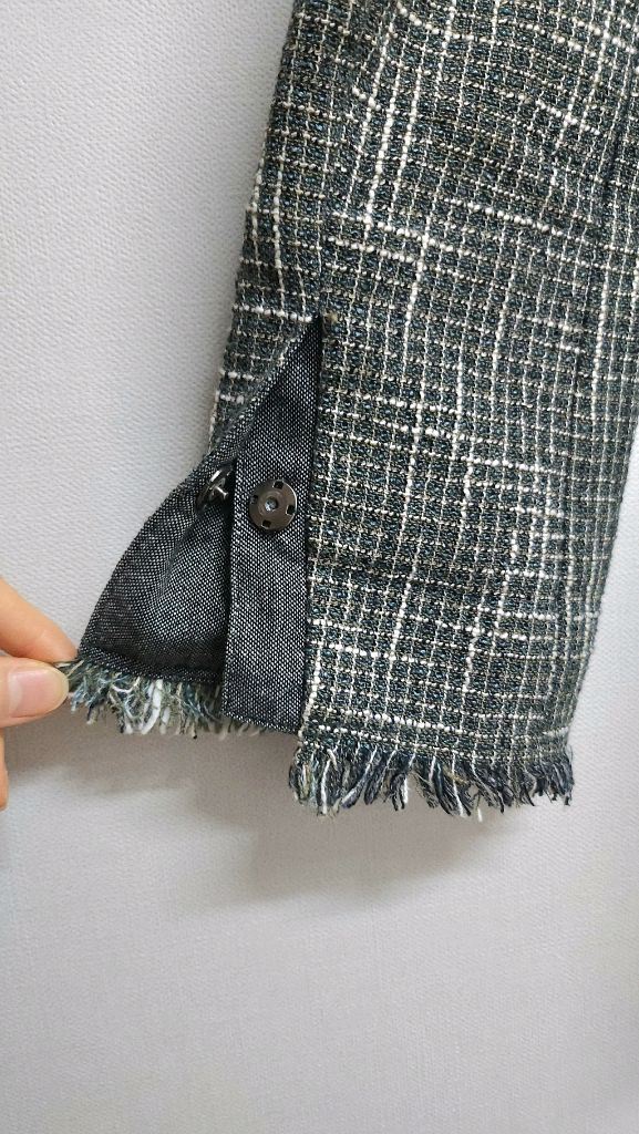 SISLEY 시슬리 트위드 자켓 55 / 한섬 산드로 마쥬 미샤 이미지