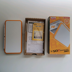 뉴 new 닌텐도 2ds xl 화이트 오렌지 포켓몬 뱅크 포뱅 포켓몬뱅크 포켓무버 젤다 시오 친모아 친구모아 아파 이미지