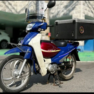 시티 이코노밋110cc 2만키로 배달세팅 led튜닝 밥통 스크린 탑박승 이미지