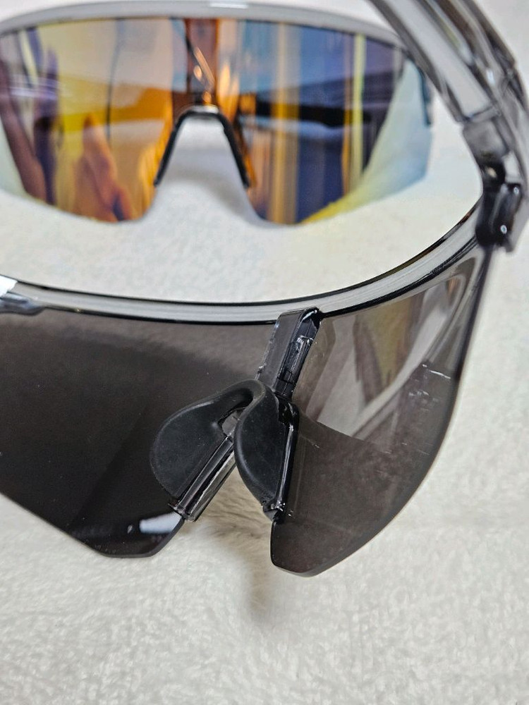 2가지색* 러닝고글 싸이클 스포츠고글 선글라스 미사용새것 이미지