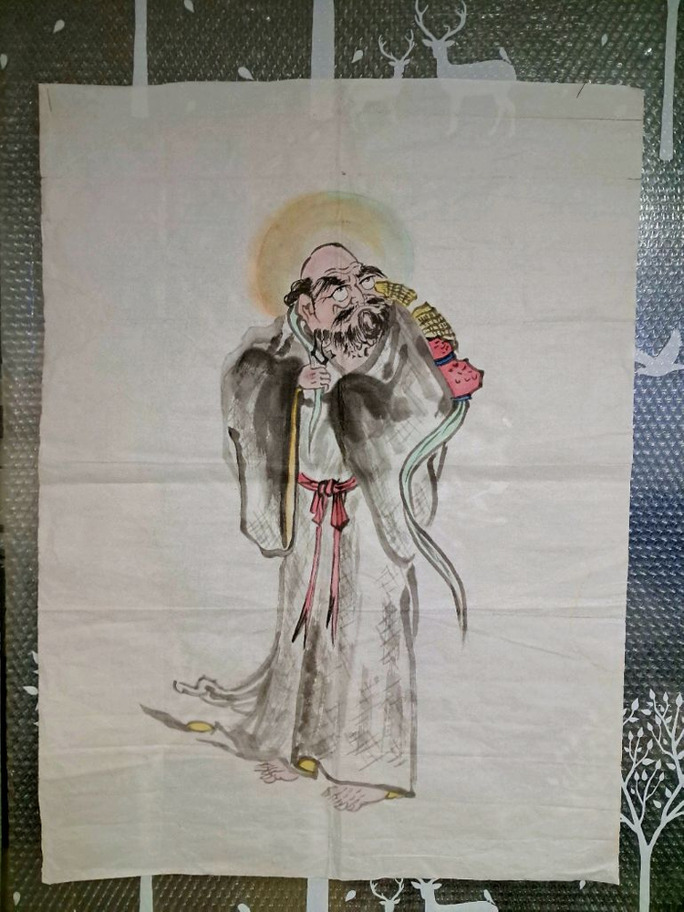 동양화 달마도 이미지