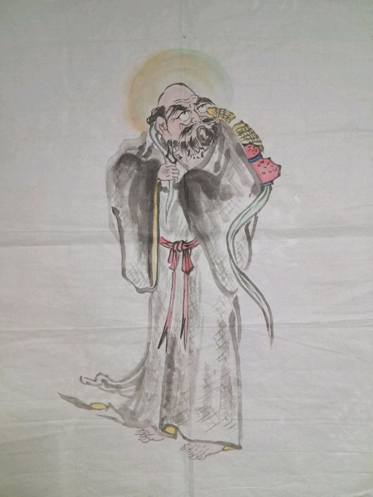 동양화 달마도 이미지