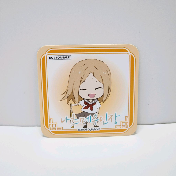 4종세트)나츠메우인장 콜라보 카페 특전_코스터 레이코,타키/빨대픽 나토리,타누마 이미지