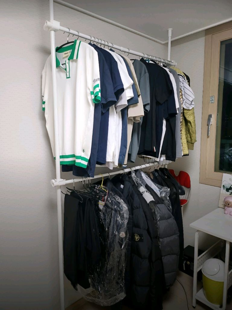 [무료배송+최저가]튼튼드레스룸 시스템 행거 옷장 수납장 이미지