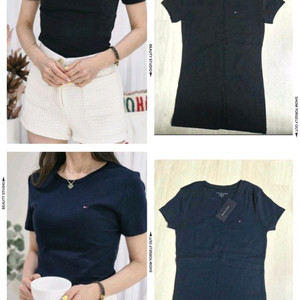 타미 여성 라운드 반팔티 2벌 일괄 s(55) 새상품 이미지