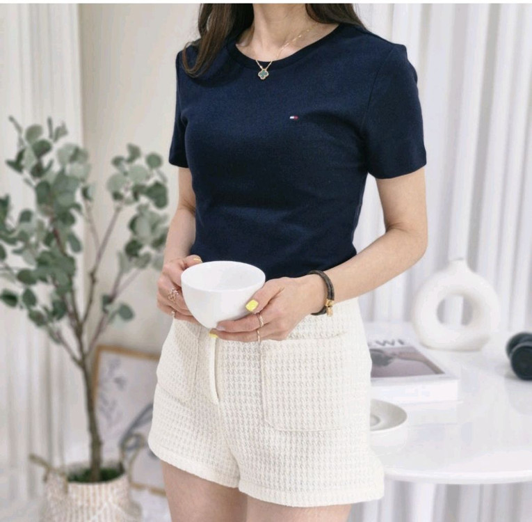 타미 여성 라운드 반팔티 2벌 일괄 s(55) 새상품 이미지