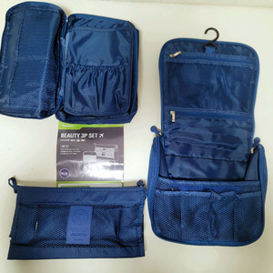 수영복, 여행용 파우치 3종 일괄 , 세면파우치,여행가방,캐리어 이미지