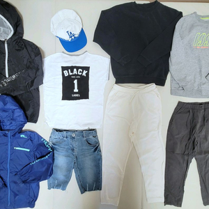 MLB모자,바람막이 점퍼, 140 싸이즈 남아옷,아동옷, 이미지