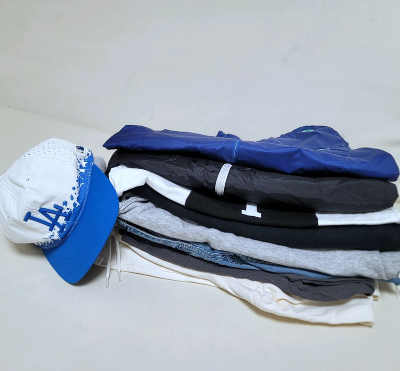 MLB모자,바람막이 점퍼, 140 싸이즈 남아옷,아동옷, 이미지