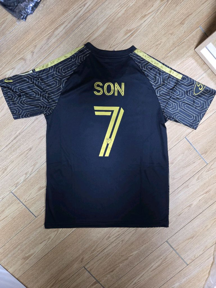 로스앤젤레스 FC(LA FC) 손흥민 홈 어웨이 축구 유니폼 반팔 상의 새상품 판매 이미지