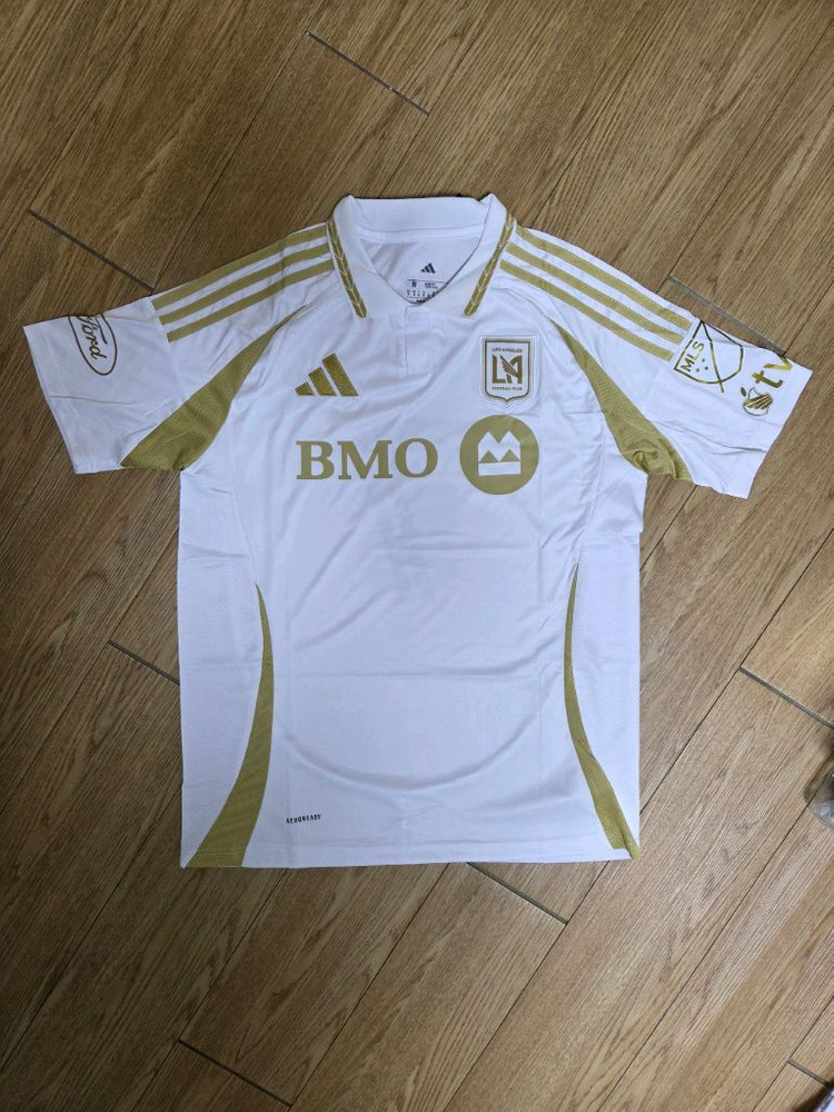 로스앤젤레스 FC(LA FC) 손흥민 홈 어웨이 축구 유니폼 반팔 상의 새상품 판매 이미지