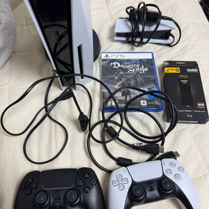 박스O 1218A 최신공정 /SSD 1TB 추가] PS5 디스크에디션 + 듀얼센스 2개 + 데몬즈소울 + G29 이미지