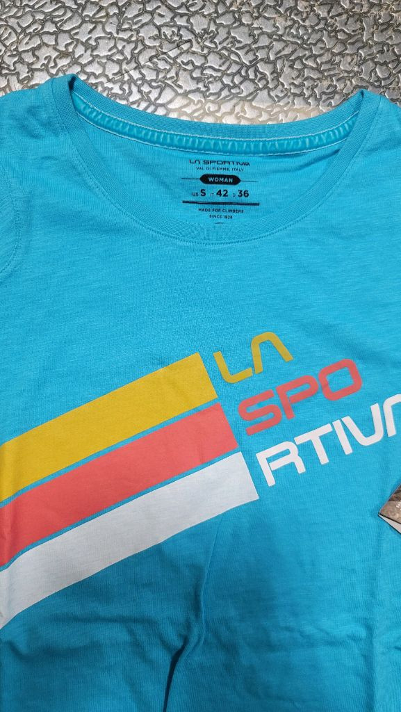 라스포티바 여성용 오가닉코튼 반팔티셔츠 이미지