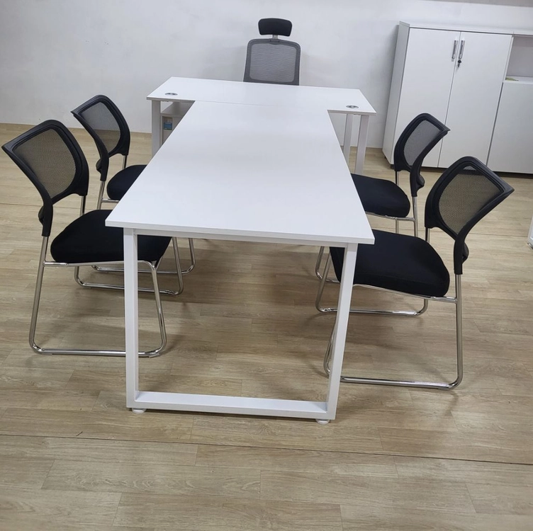 회의용테이블 회의용의자 파티션 책상 의자 서랍 수납장 책장 포밍탁자 접이식탁자 작업탁자 이미지