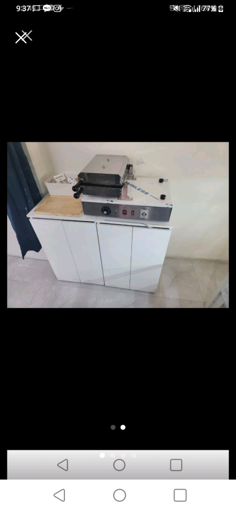 이뿡이 붕어빵기계+보온고 이미지