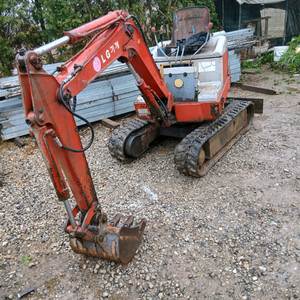 LG 1톤미니굴삭기 정상작동 이미지