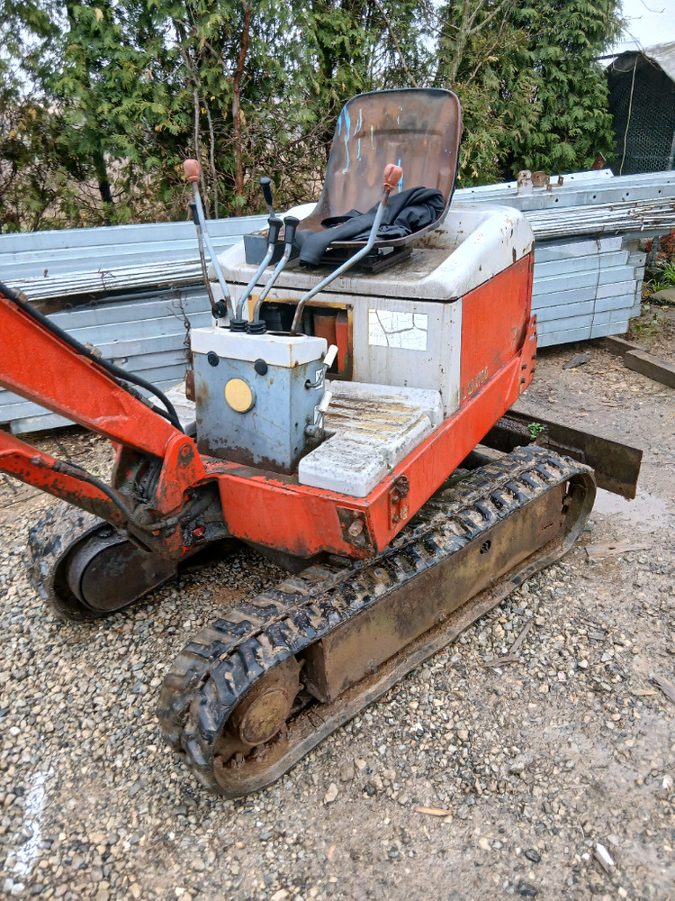 LG 1톤미니굴삭기 정상작동 이미지