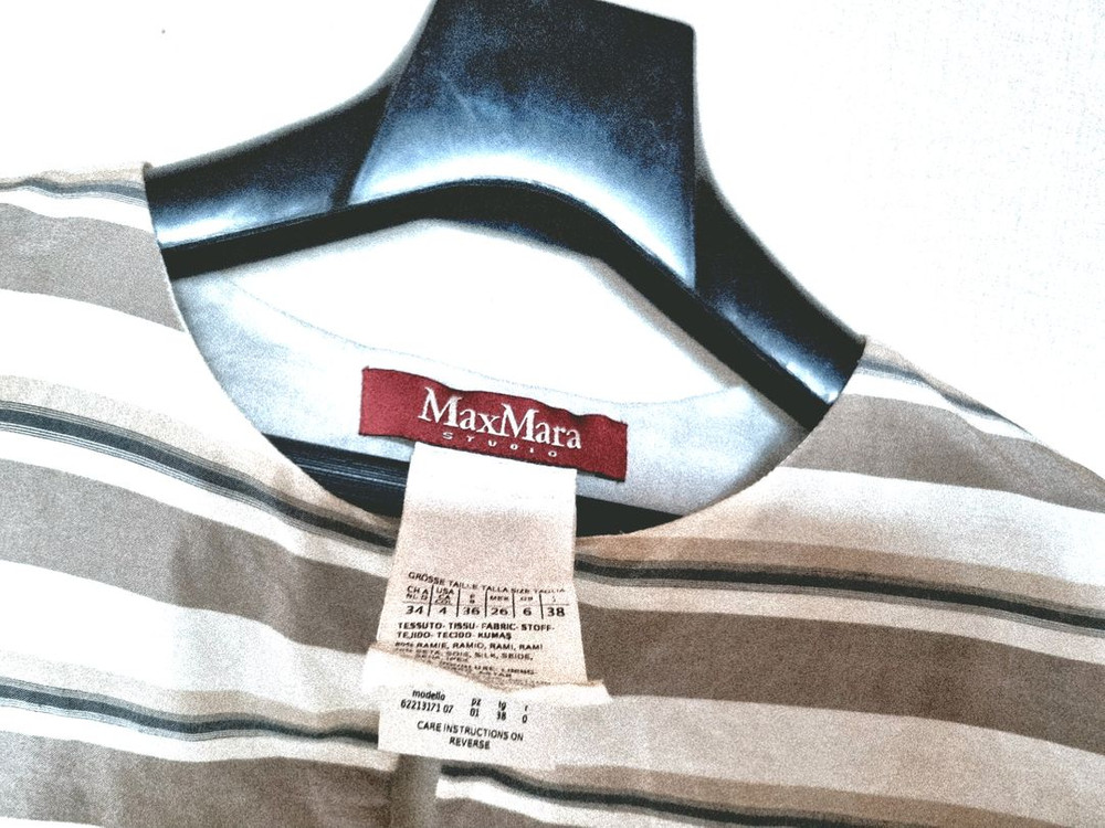 막스마라 정품 마소재 원피스 이미지