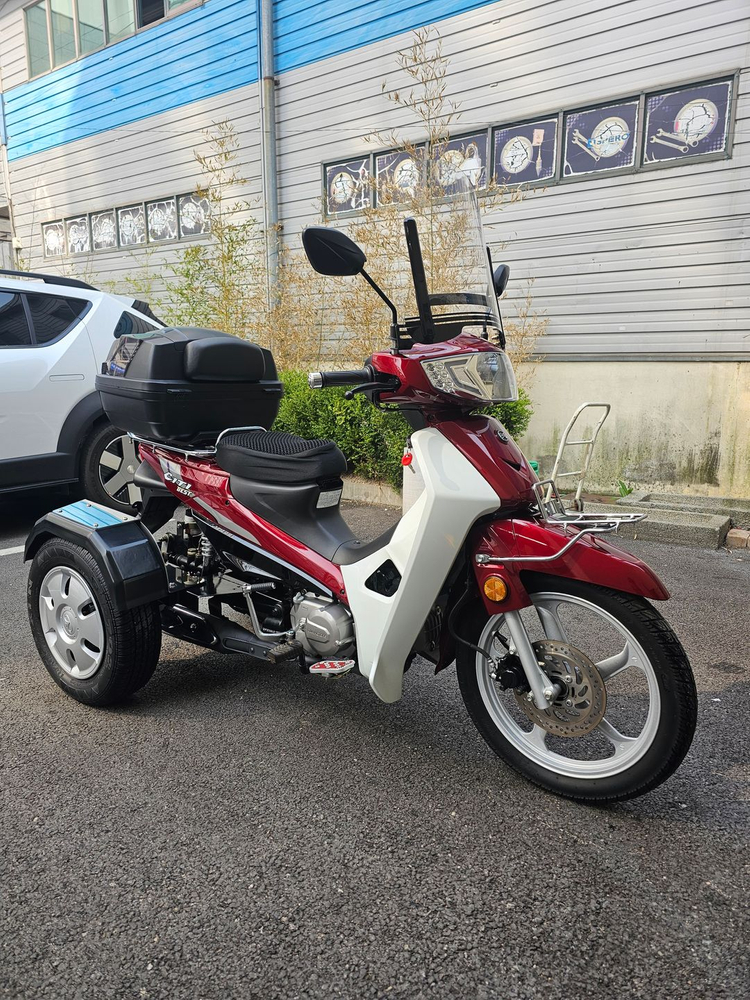 신차급 23년식 , 1338km DNA 모터스 , 삼륜바이크 시티베스트115 판매합니다 이미지