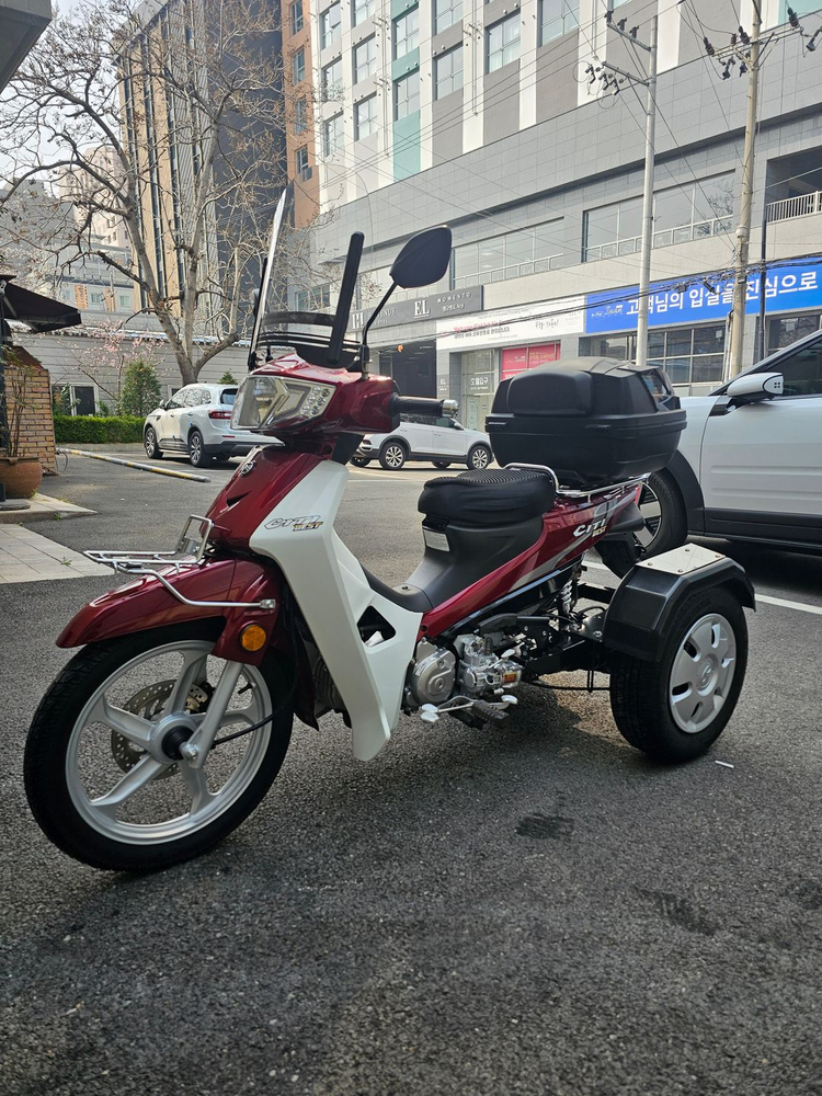 신차급 23년식 , 1338km DNA 모터스 , 삼륜바이크 시티베스트115 판매합니다 이미지