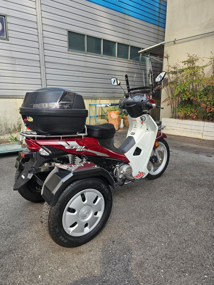 신차급 23년식 , 1338km DNA 모터스 , 삼륜바이크 시티베스트115 판매합니다 이미지