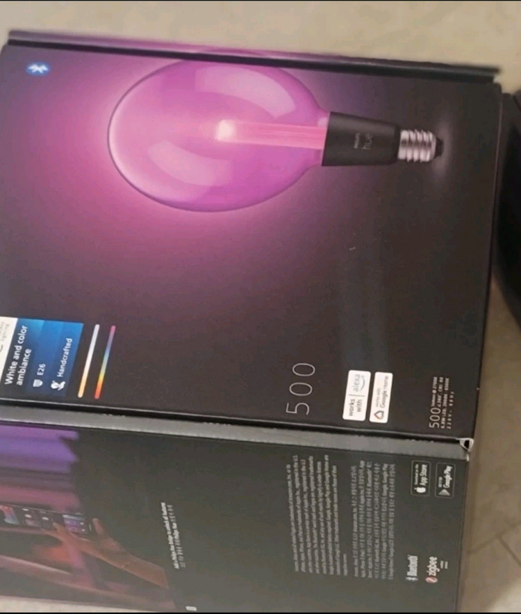 필립스휴 라이트가이드(라지) 컬러전구 이미지