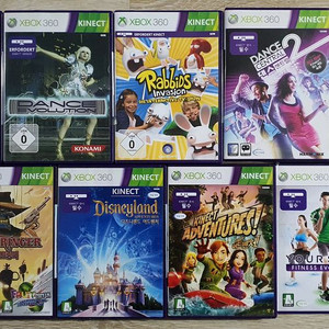 엑스박스360(XBOX360) 키넥트게임 저렴하게 판매합니다. 이미지