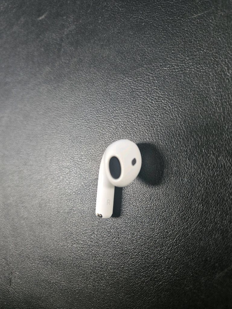 애플 에어팟 4세대 일반 오른쪽 유닛 한쪽 ANC 미지원 새상품 이미지