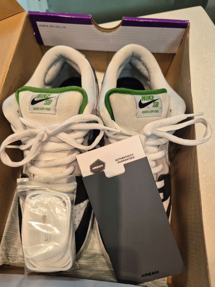 나이키 SB 덩크로우 프로클로로필 스니커즈 이미지
