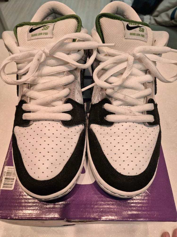 나이키 SB 덩크로우 프로클로로필 스니커즈 이미지