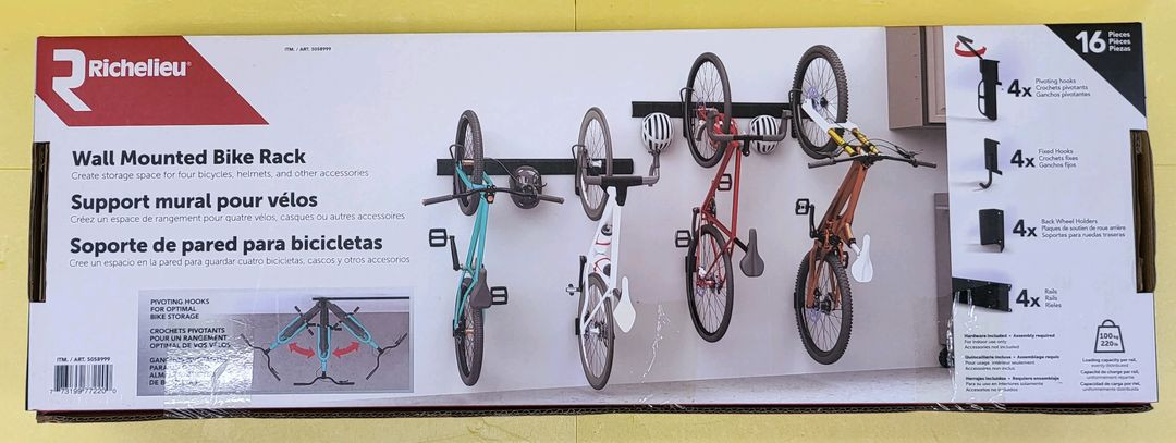 Richelieu 벽걸이 자전거 거치대 이미지
