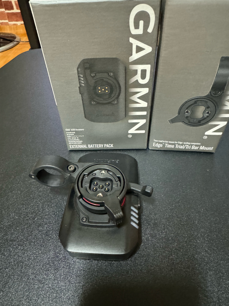 가민.치지파워보조베터리. 가민. 타임 트라이얼TT바마운트. 정품셋트 판매 이미지