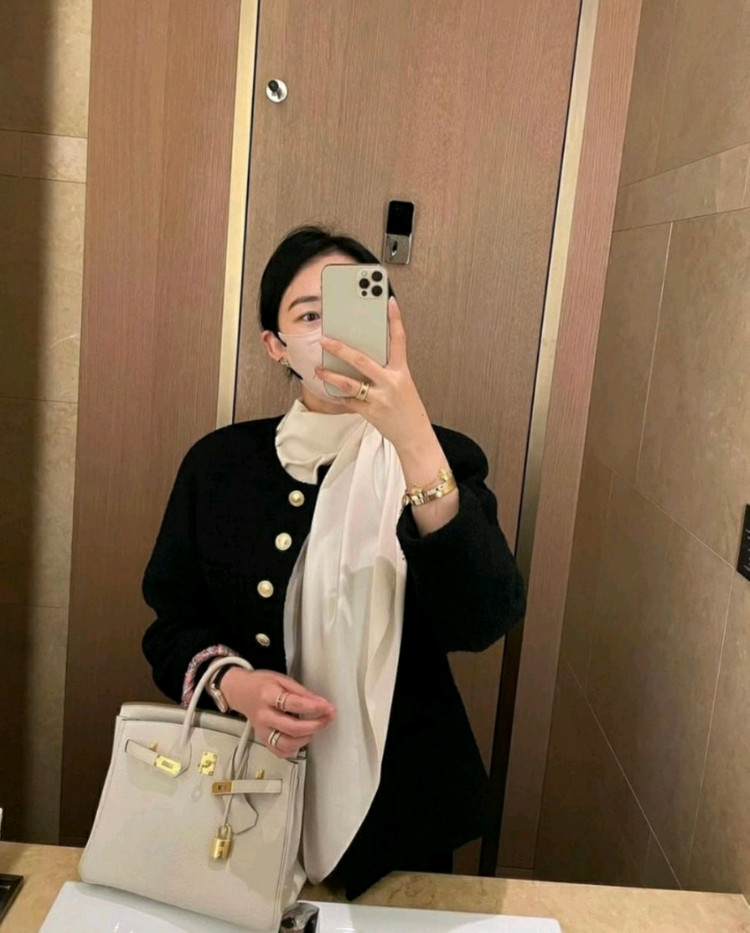 자스민케이/트위드자켓/블랙/S사이즈/새상품 이미지