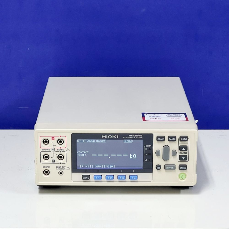 히오키 절연저항계 고정밀저항계 Hioki RM3545 판매 -카드가능 이미지