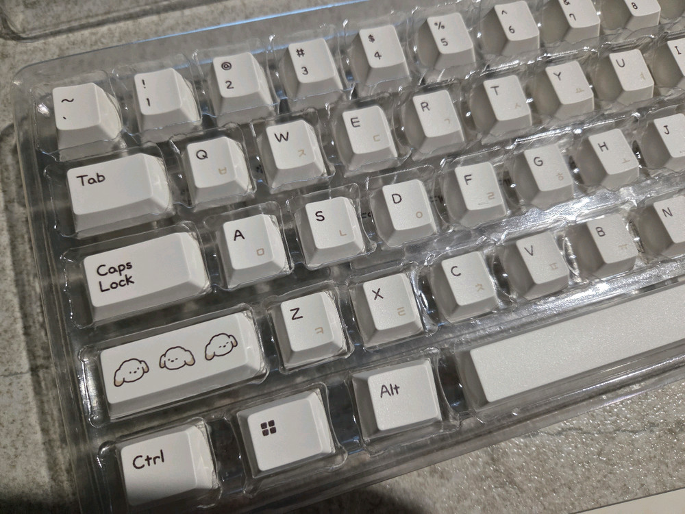 [택포][새제품] 프리플로우 푸댕이 키보드 키캡 이미지