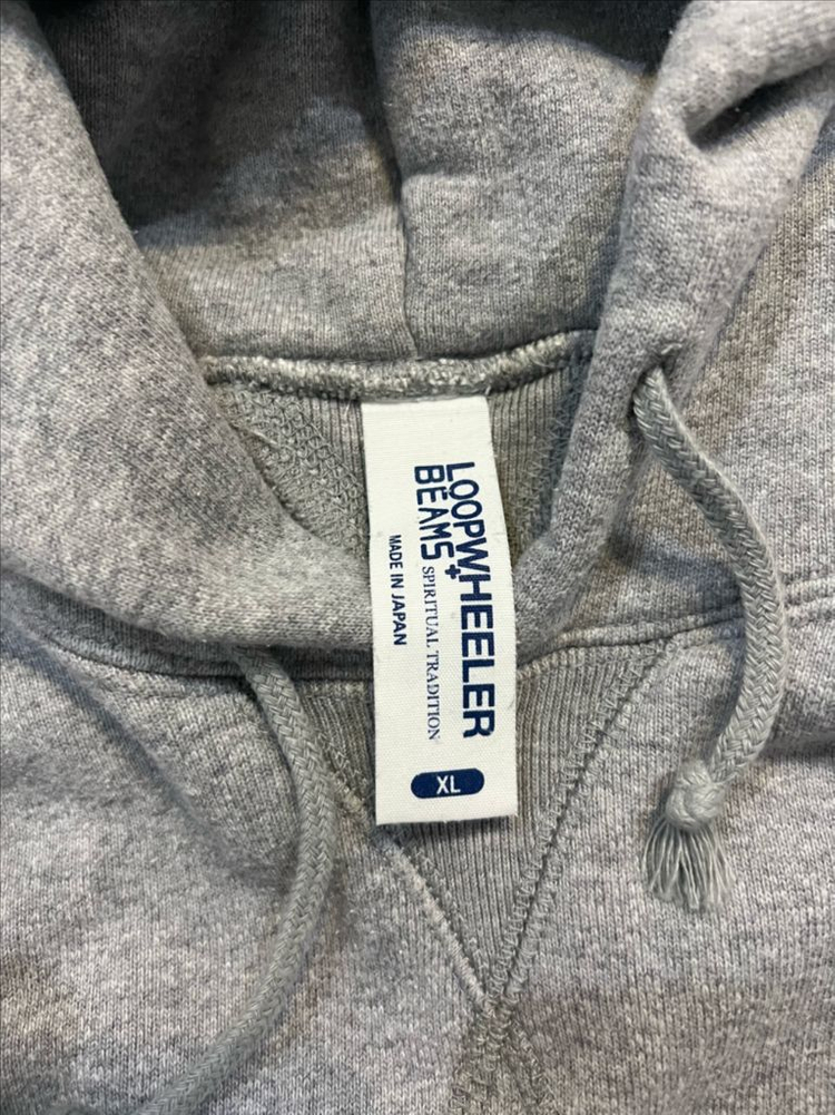 루프휠러x빔즈 슈퍼헤비 웨이트 스웻후드 XL 이미지