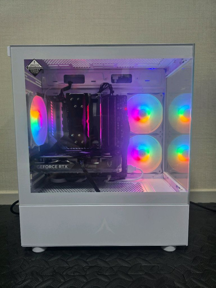 (안산/시흥)라이젠7 5700X, RTX 5060 게이밍 컴퓨터 본체 판매 합니다. 이미지