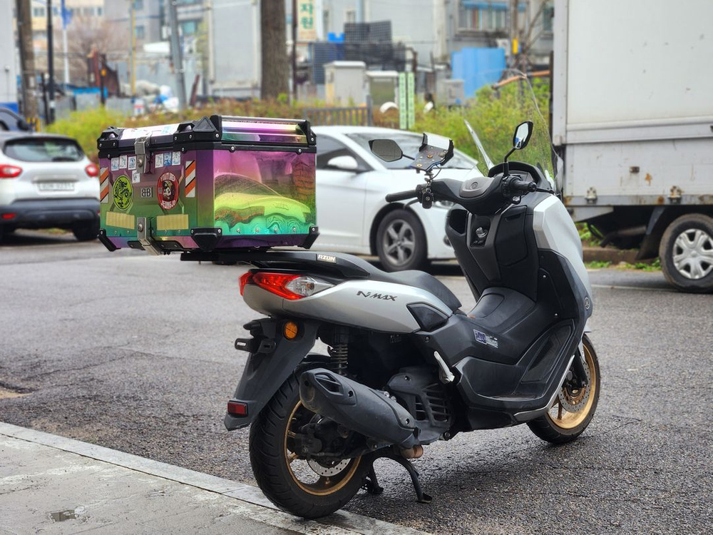 22년식/nmax125cc/배달세팅/5만/전체적으로깔끔하고컨디션좋은차량팝 이미지