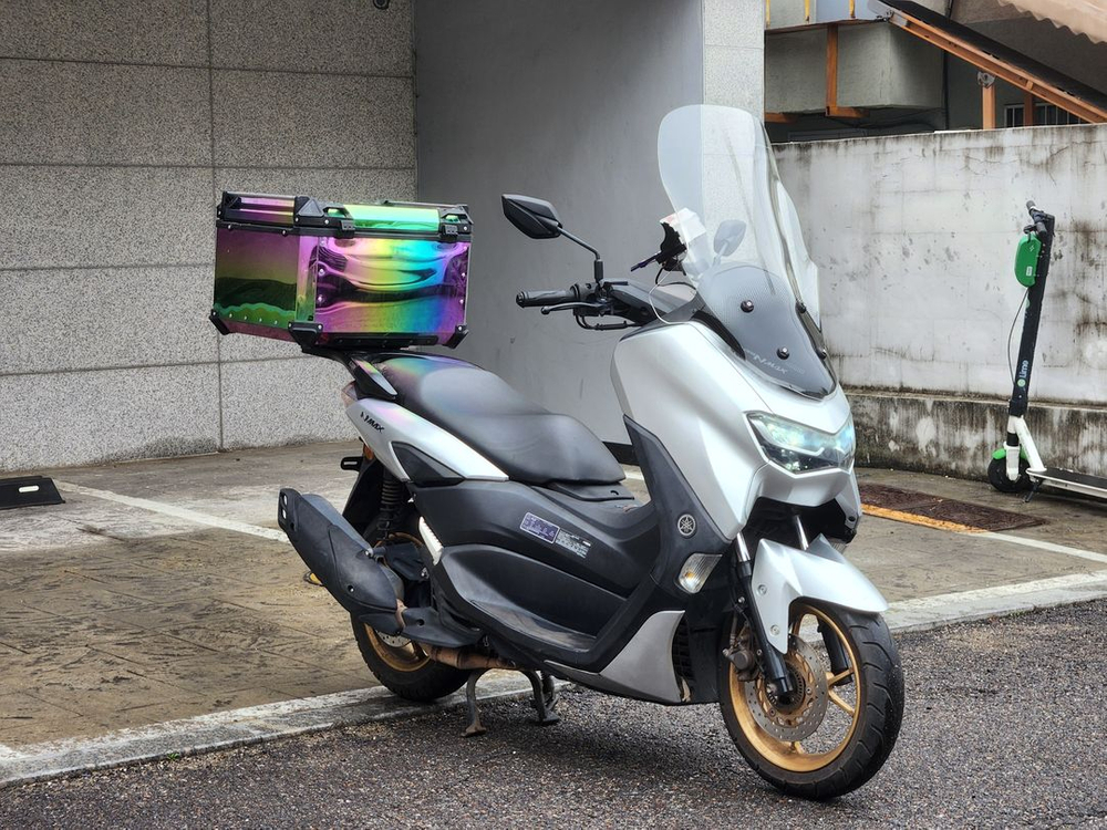 22년식/nmax125cc/배달세팅/5만/전체적으로깔끔하고컨디션좋은차량팝 이미지