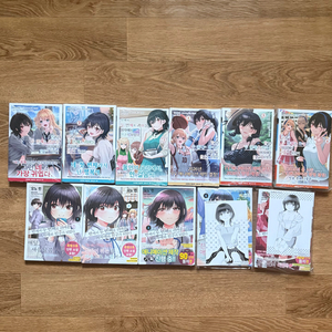 반에서 두번째로 귀여운 여자애와 친구 라노벨 만화책 초판 미개봉 이미지