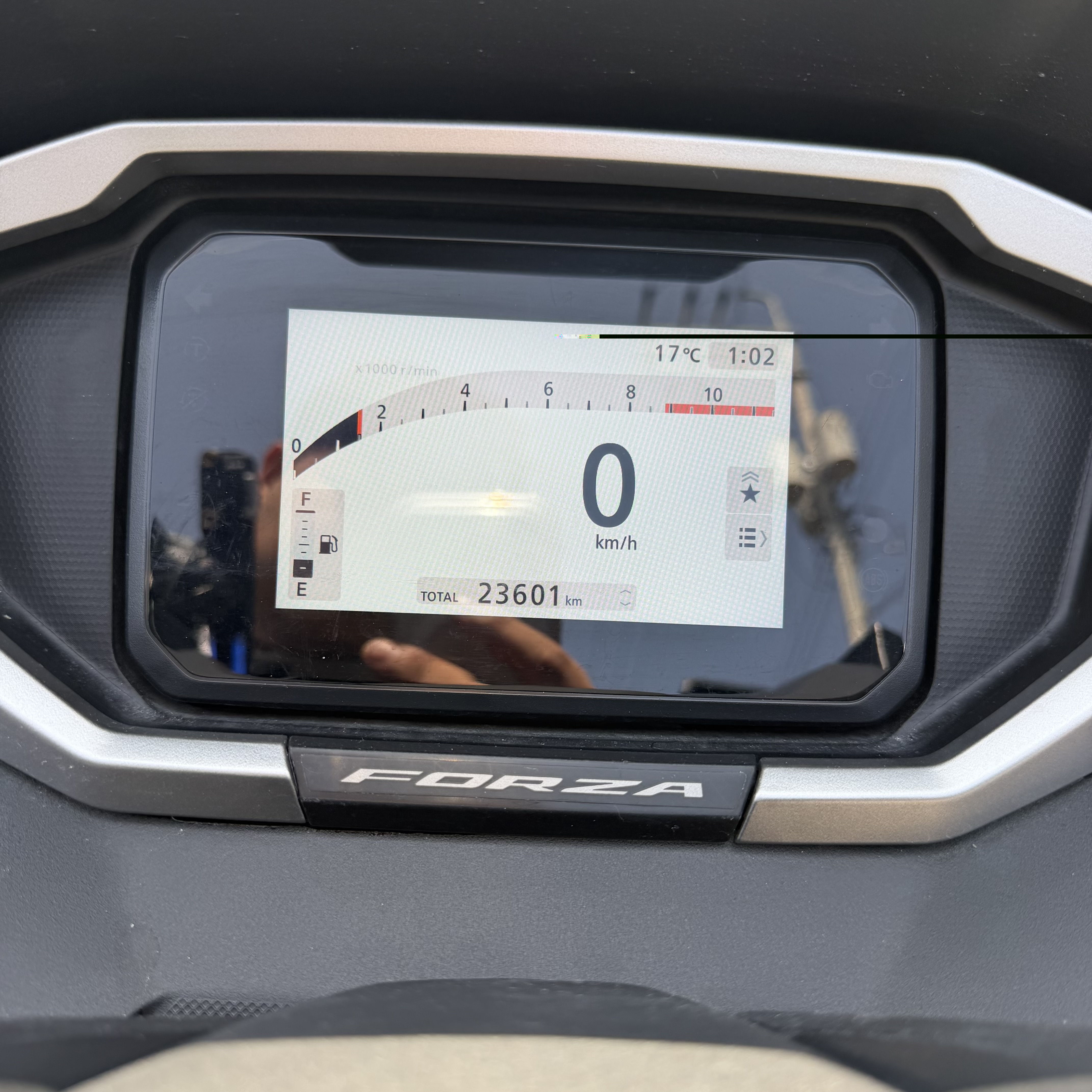 혼다 포르자350 25년식 2만키로 배달 셋팅 저렴하게 판매합니다! 이미지