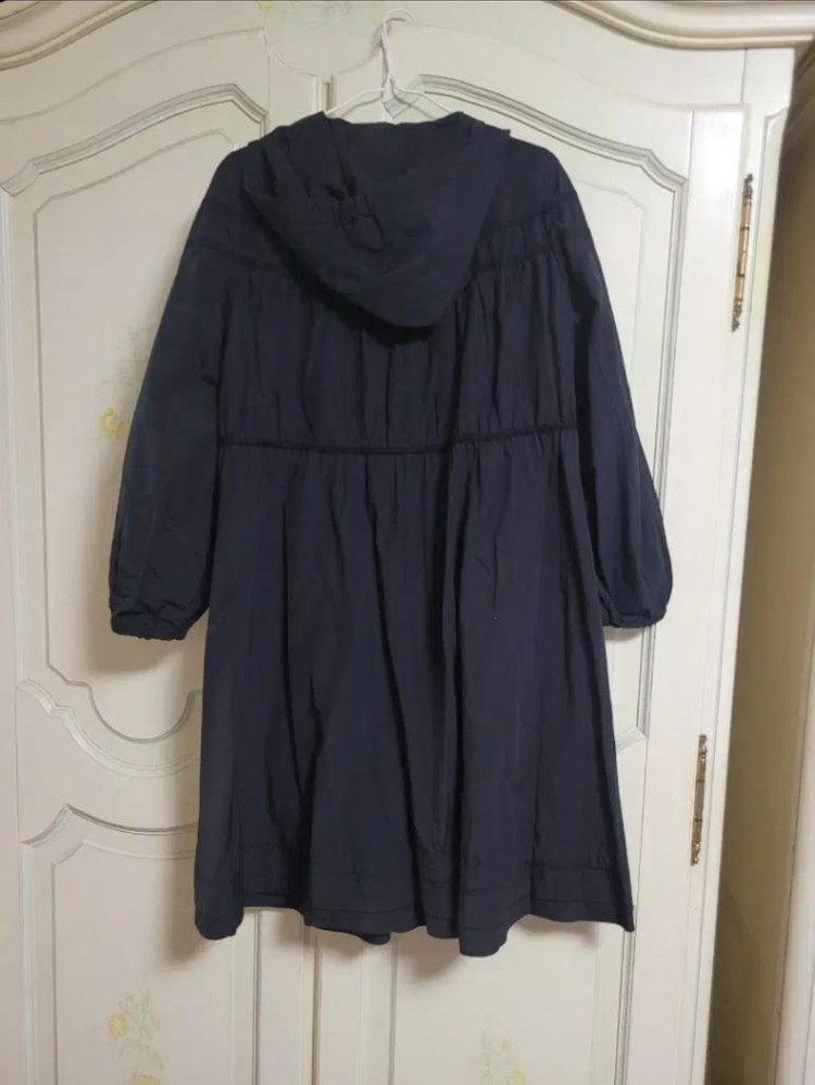 오즈세컨 후드 원피스형 트렌치 코트(55) 이미지